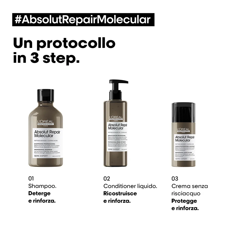 L'oreal Professionnel Absolut Repair Molecular Conditioner 250 ml - Image 2
