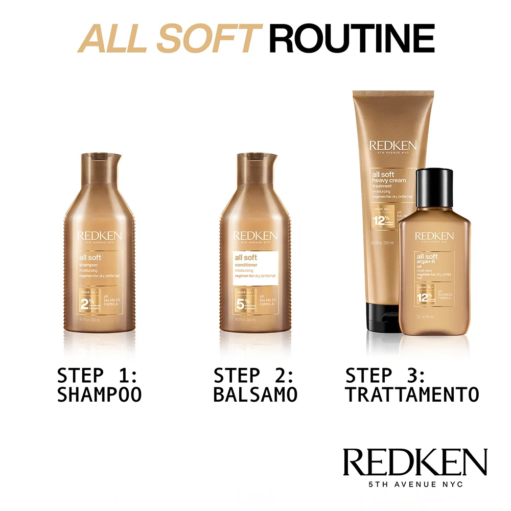 Redken All Soft Argan Oil Leave-In 111 ml - Image 4