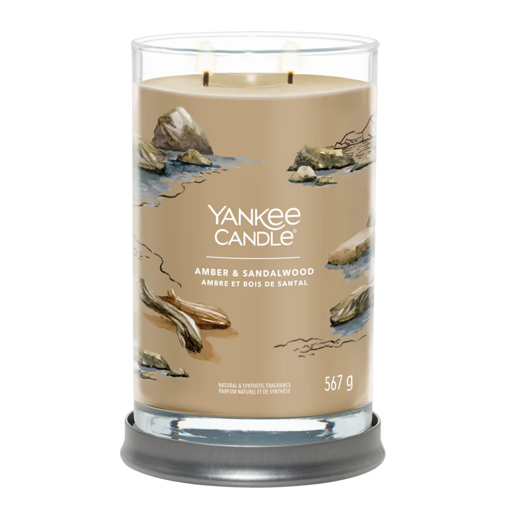 Yankee Candle Amber & Sandalwood Signature Tumbler - Image 2