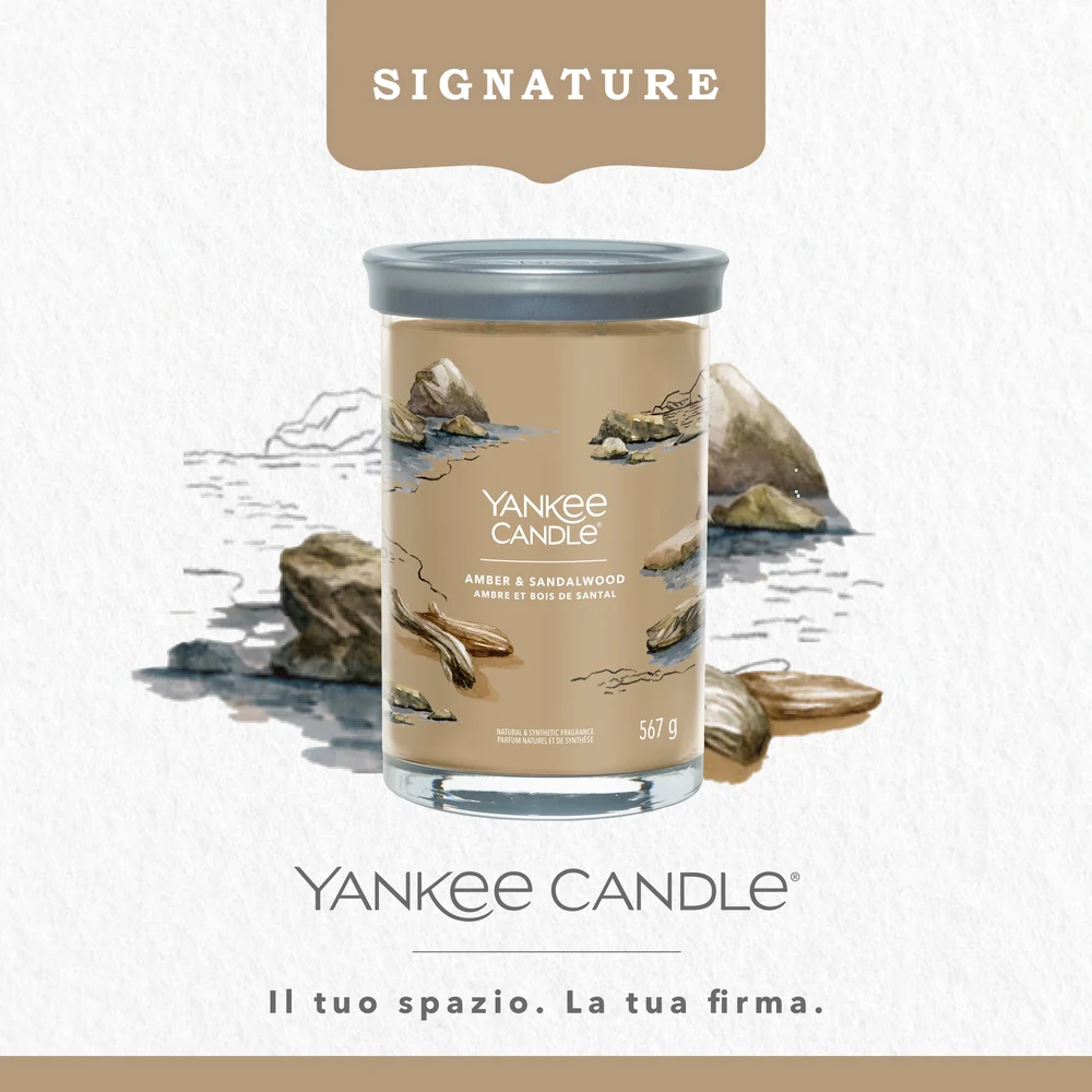 Yankee Candle Amber & Sandalwood Signature Tumbler - Image 4