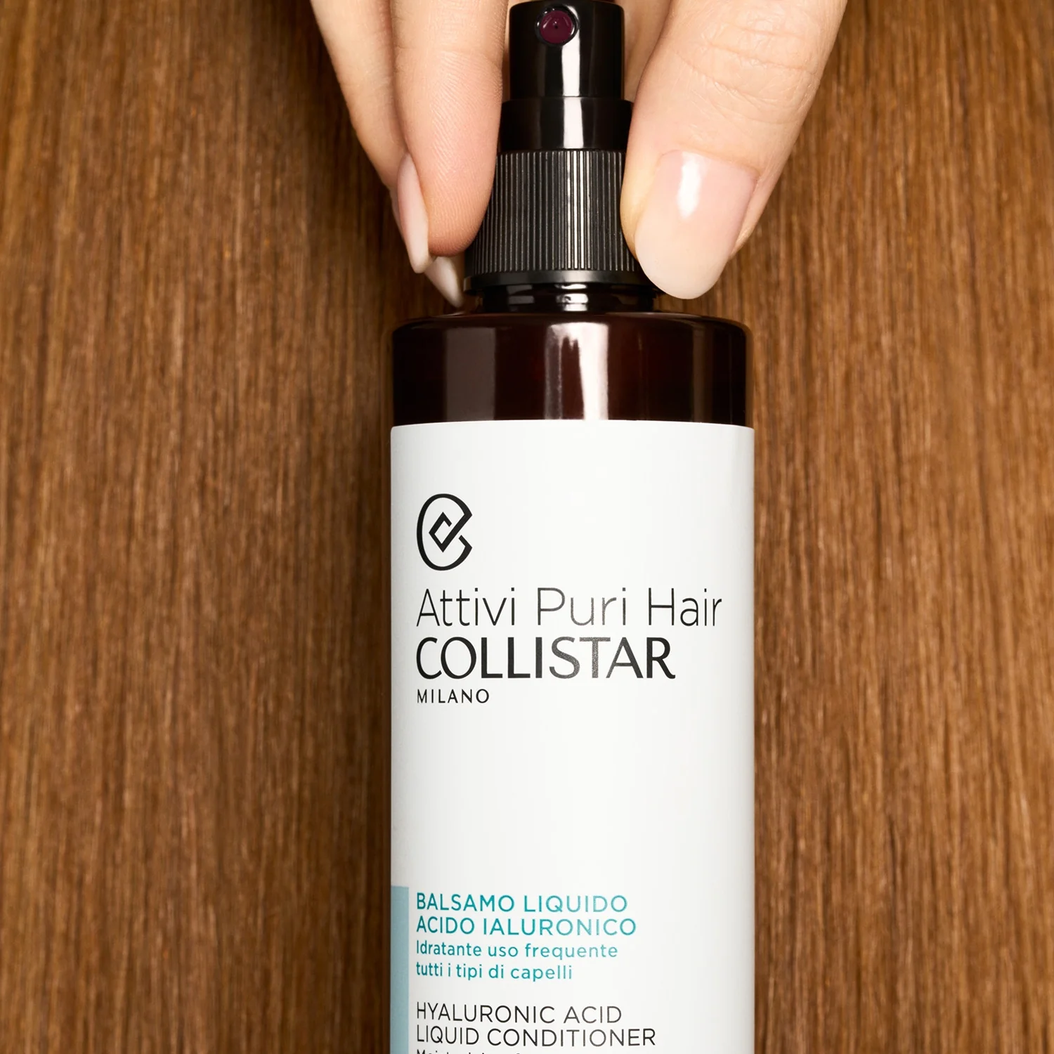 Collistar Attivi Puri Hair Balsamo Liquido Acido Ialuronico 200 ml - Image 3