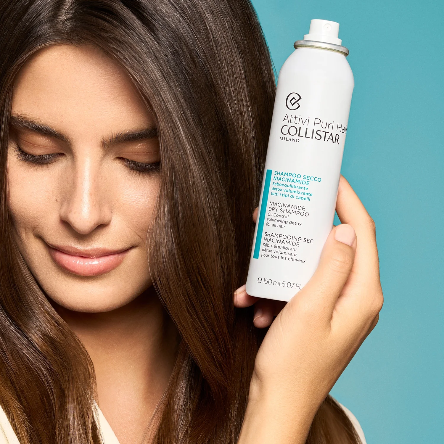 Collistar Attivi Puri Hair Shampoo Secco Niacinamide 150 ml - Image 2