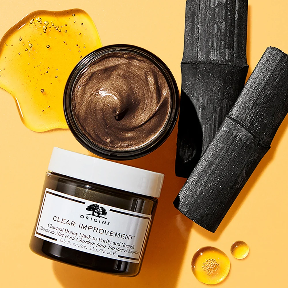 Origins Clear Improvement Charcoal Honey Mask 75 ml - Image 5