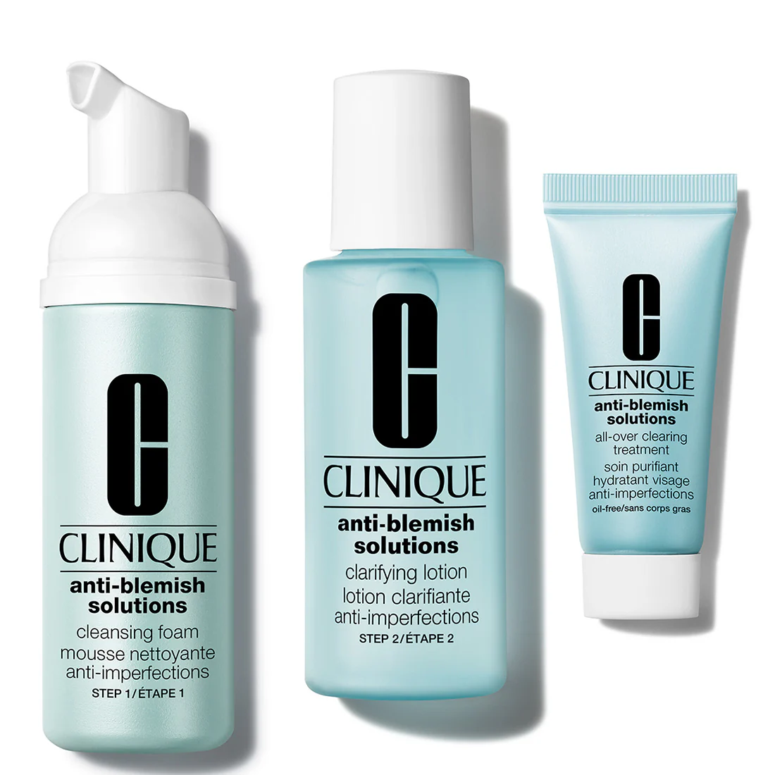 CLINIQUE Routine Anti Imperfezioni Mini Kit  3 pz