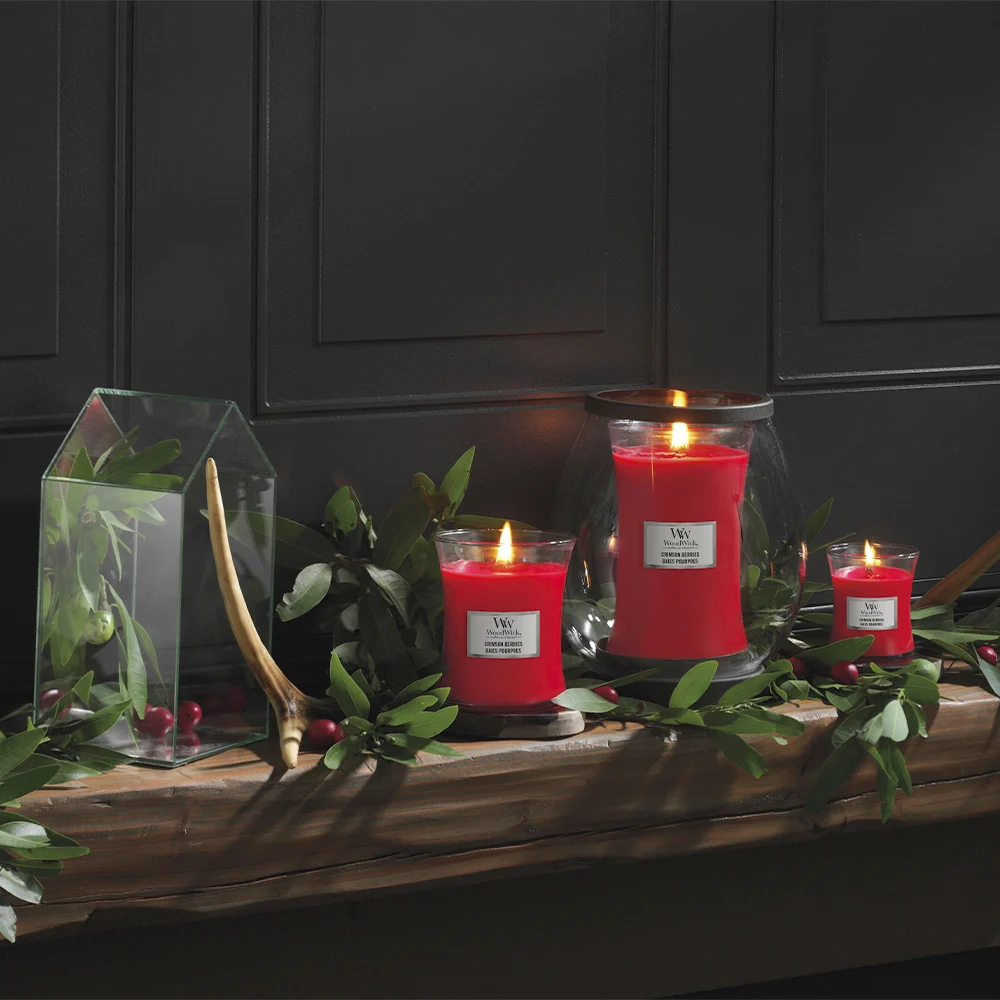 Woodwick Crimson Berries Piccola  Berries - Image 3
