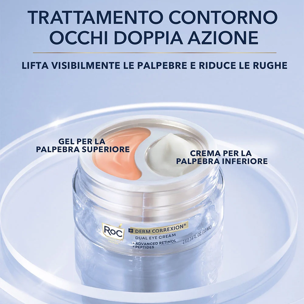 Roc Derm Correxion Soin Duo Contour Des Yeux 2 x 10 ml - Image 2