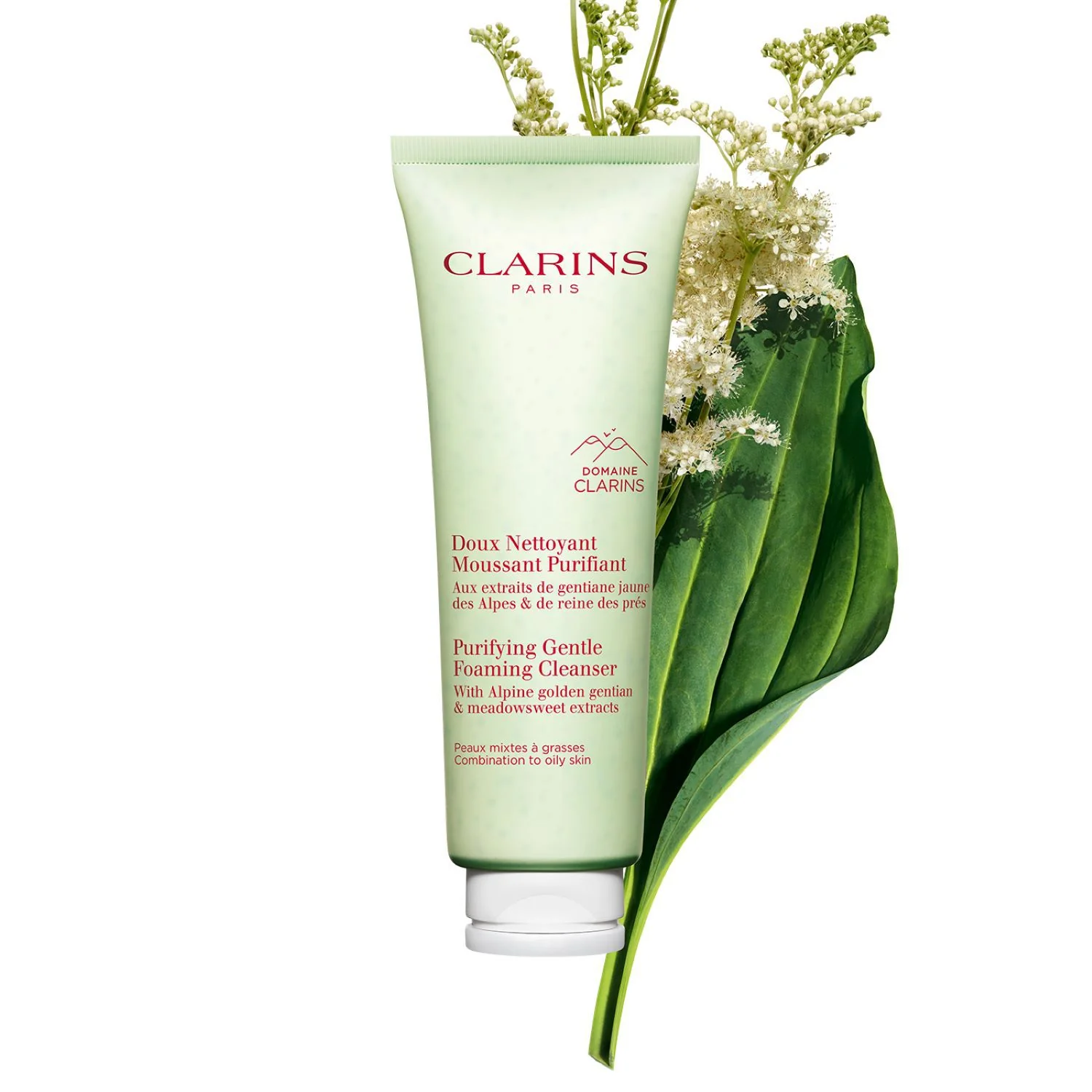 Clarins Doux Nettoyant Moussant Purifiant 125 ml - Image 2