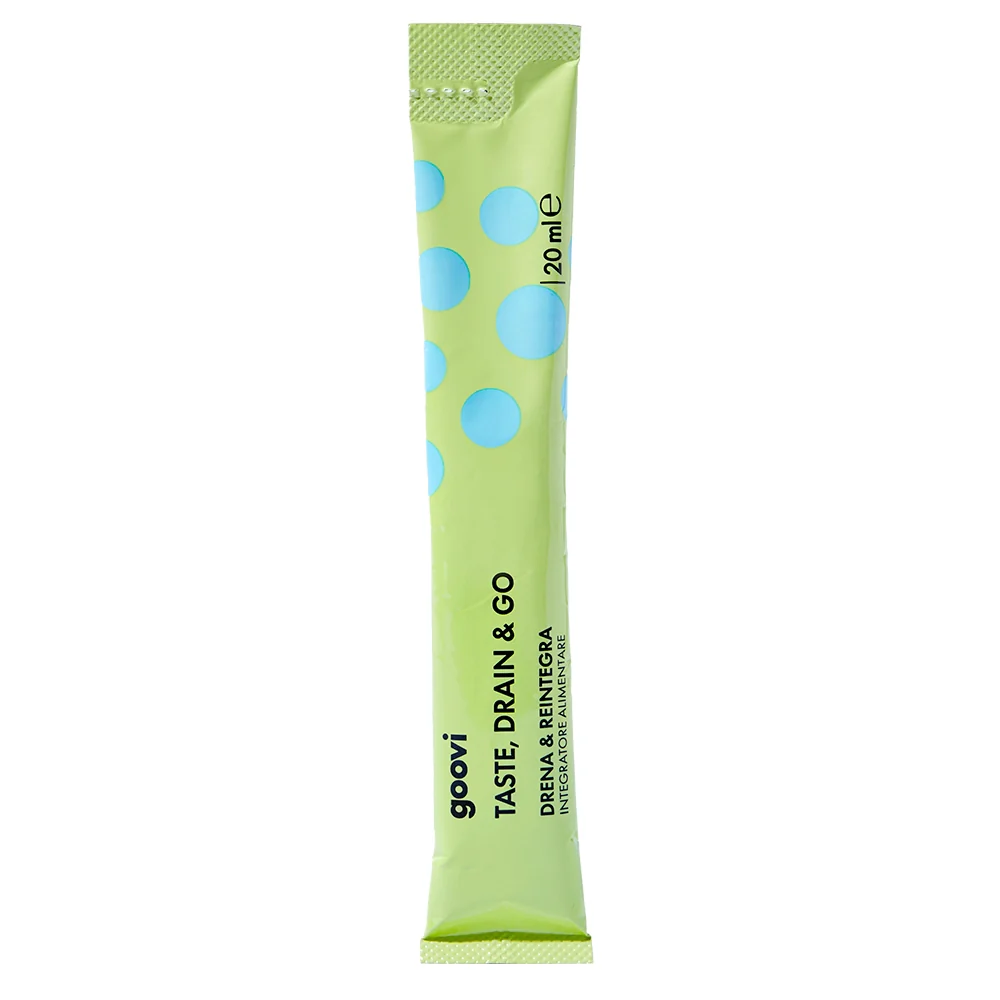 Goovi Taste, Drain & Go Drena & Reintegra Zenzero e lime 24x 20 ml - Image 2