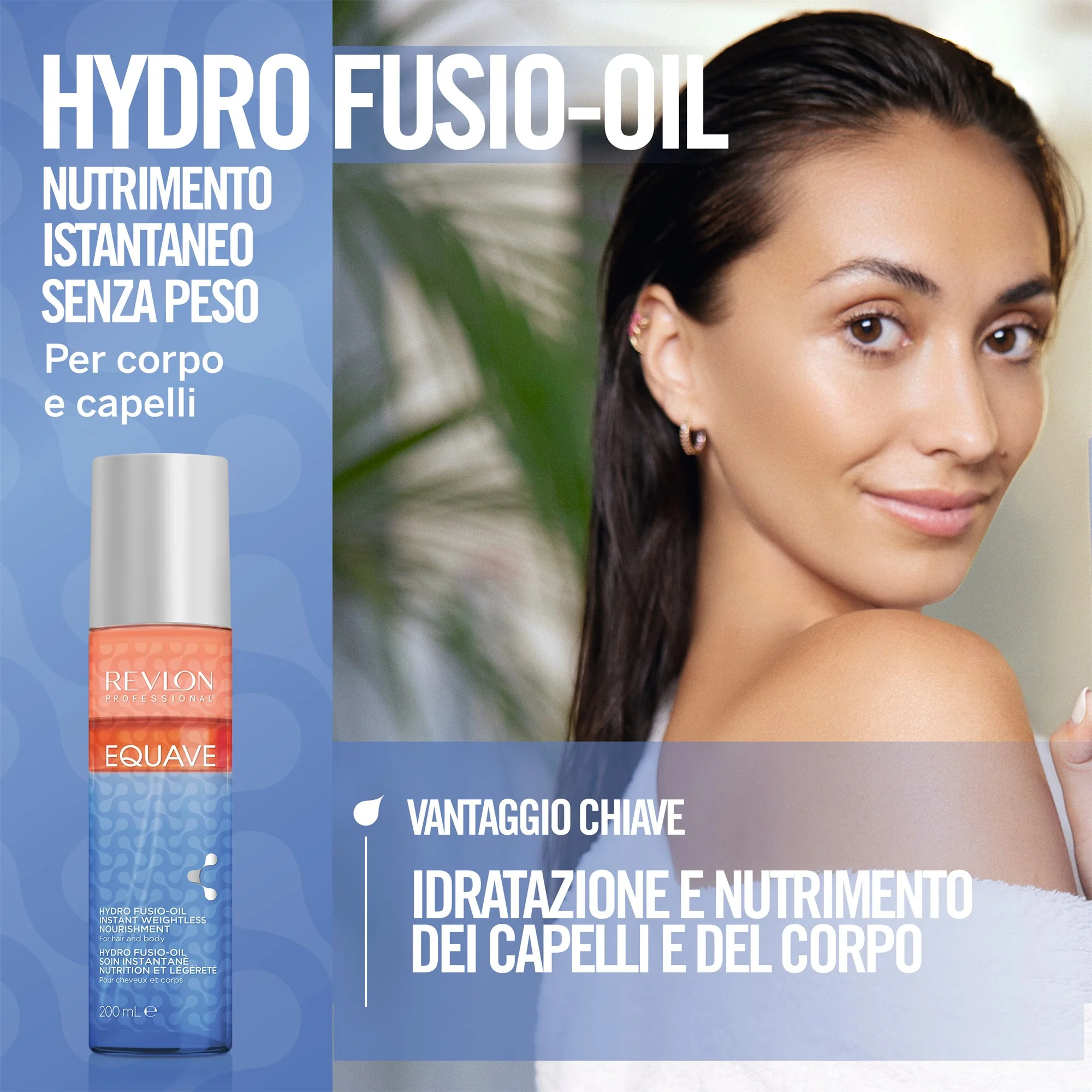 Revlon Professional Equave Hydro Fusio-Oil Instant Weightless Nourishment 200 ml - Image 2