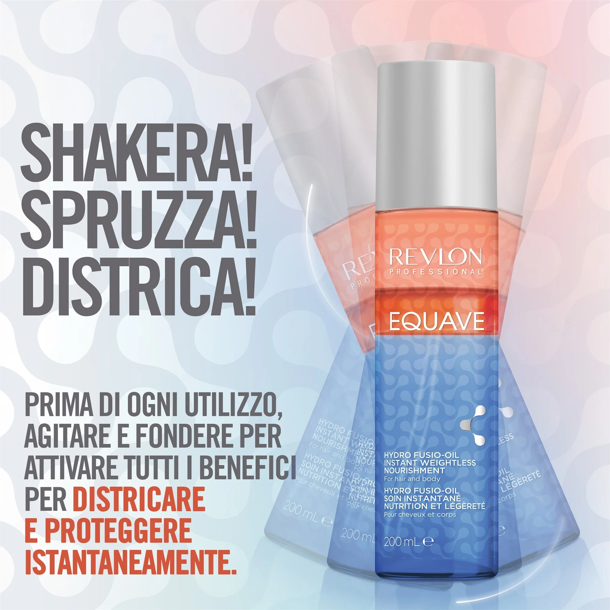 Revlon Professional Equave Hydro Fusio-Oil Instant Weightless Nourishment 200 ml - Image 3