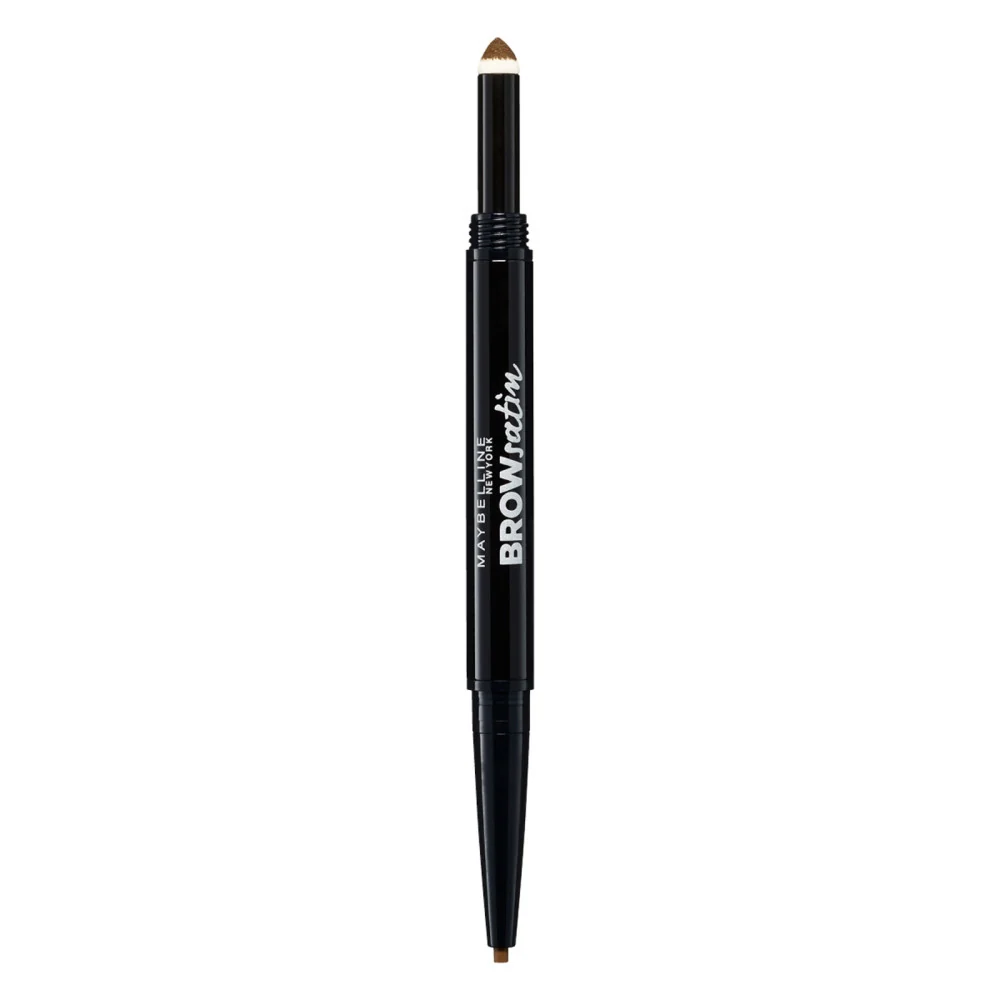 Maybelline New York Express Brow Satin Duo 2in1 02 Medium Brown - Image 2