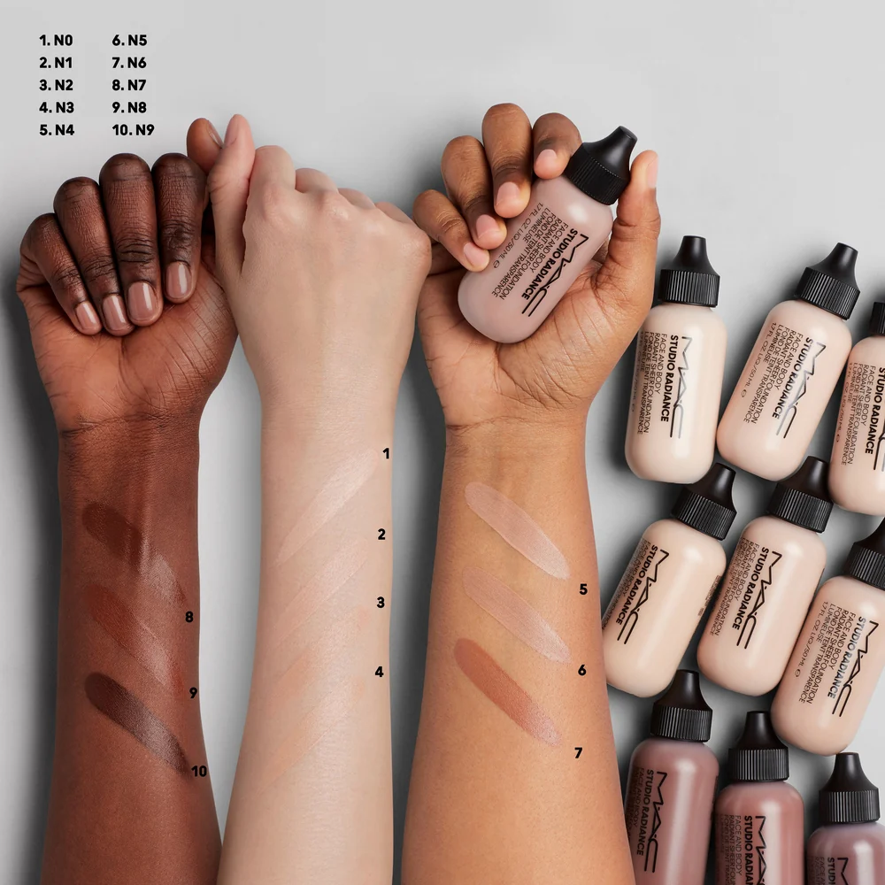 Mac Face and Body Radiant Sheer Foundation C1 - Image 4