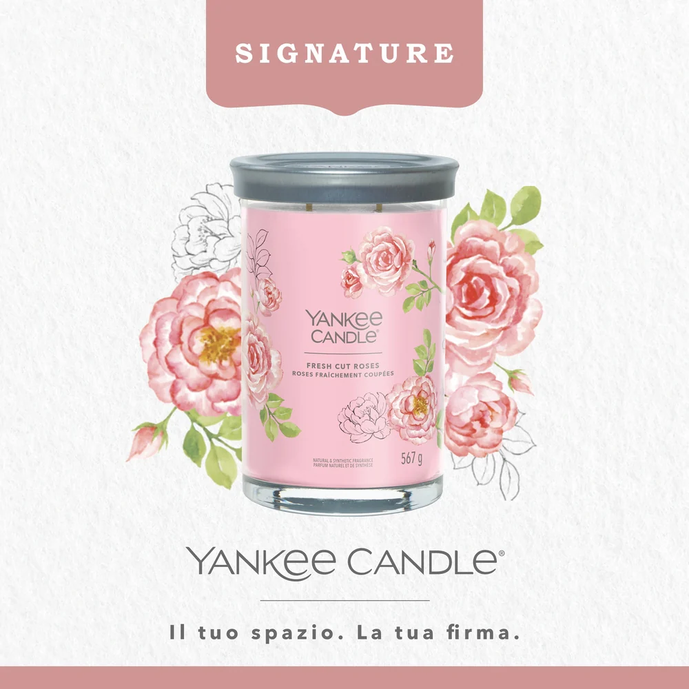 Yankee Candle Fresh Cut Roses Signature Tumbler - Image 3