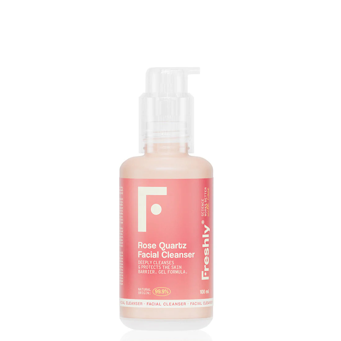 FRESHLY Rose Quartz Facial Cleanser 200 ml