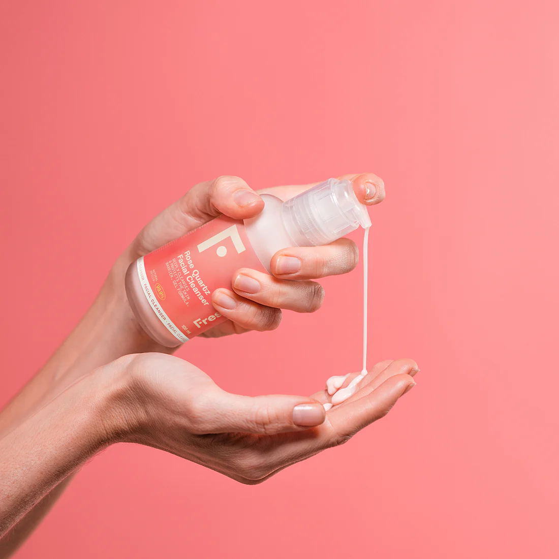 FRESHLY Rose Quartz Facial Cleanser 200 ml - Image 2