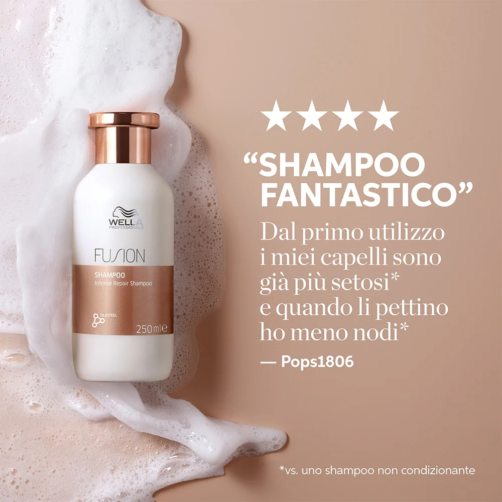 Wella Professionals Fusion Intense Repair Shampoo 250 ml - Image 7