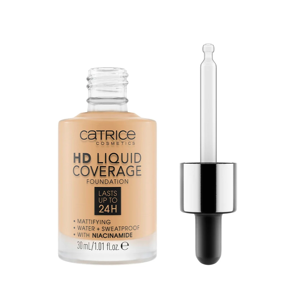 Catrice HD Liquid Coverage 036 Hazelnut Beige - Image 3