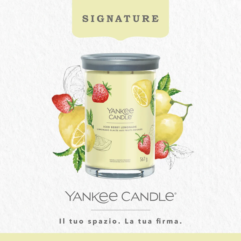 Yankee Candle Iced Berry Lemonade Signature Tumbler - Image 3