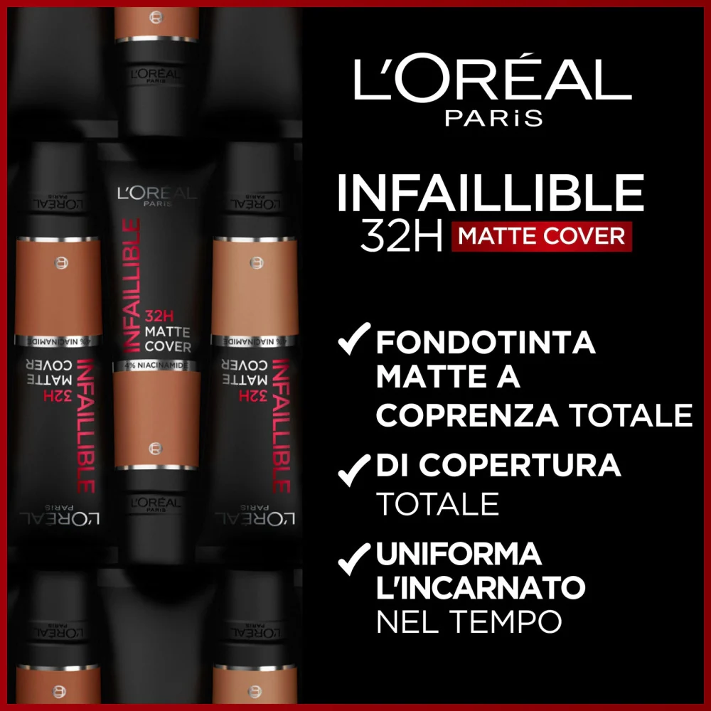 L'oréal Paris Infaillible 32H Matte Cover 115 Warm Underton SPF25 - Image 2