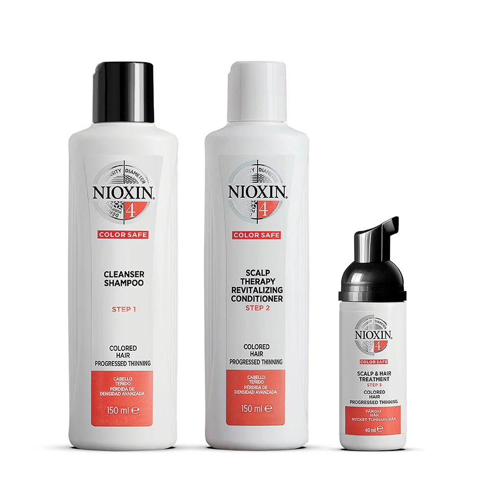 Nioxin Kit Trifasico Sistema 4 Per Colorati Naturali Assottigliati Set V1 - Image 2