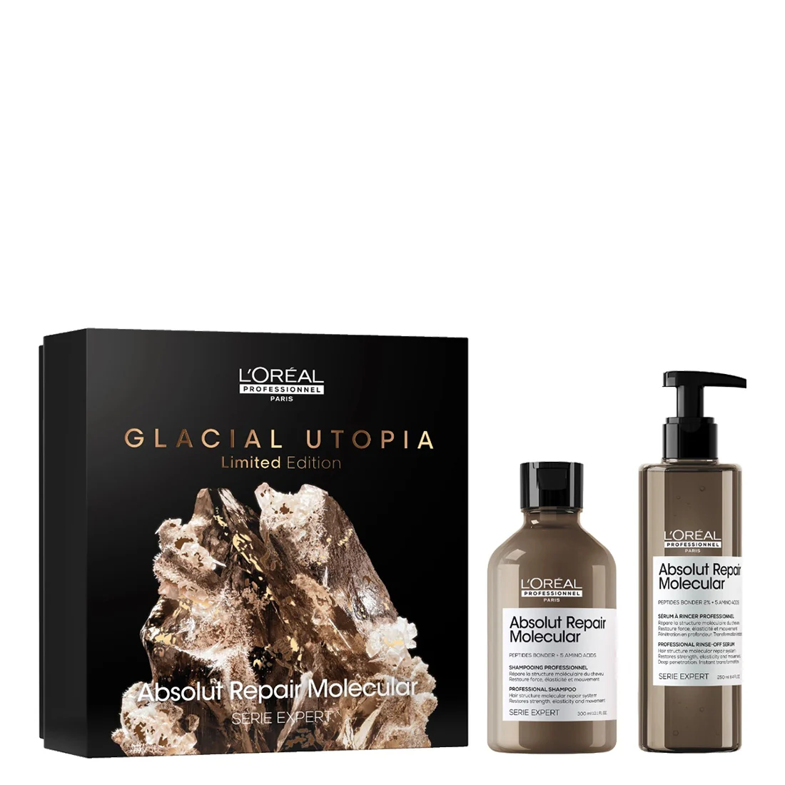L'oreal Professionnel L'Oreal Professionel Glacial Utopia Limited Edition Absolu Repair Molecular Duo Set V1