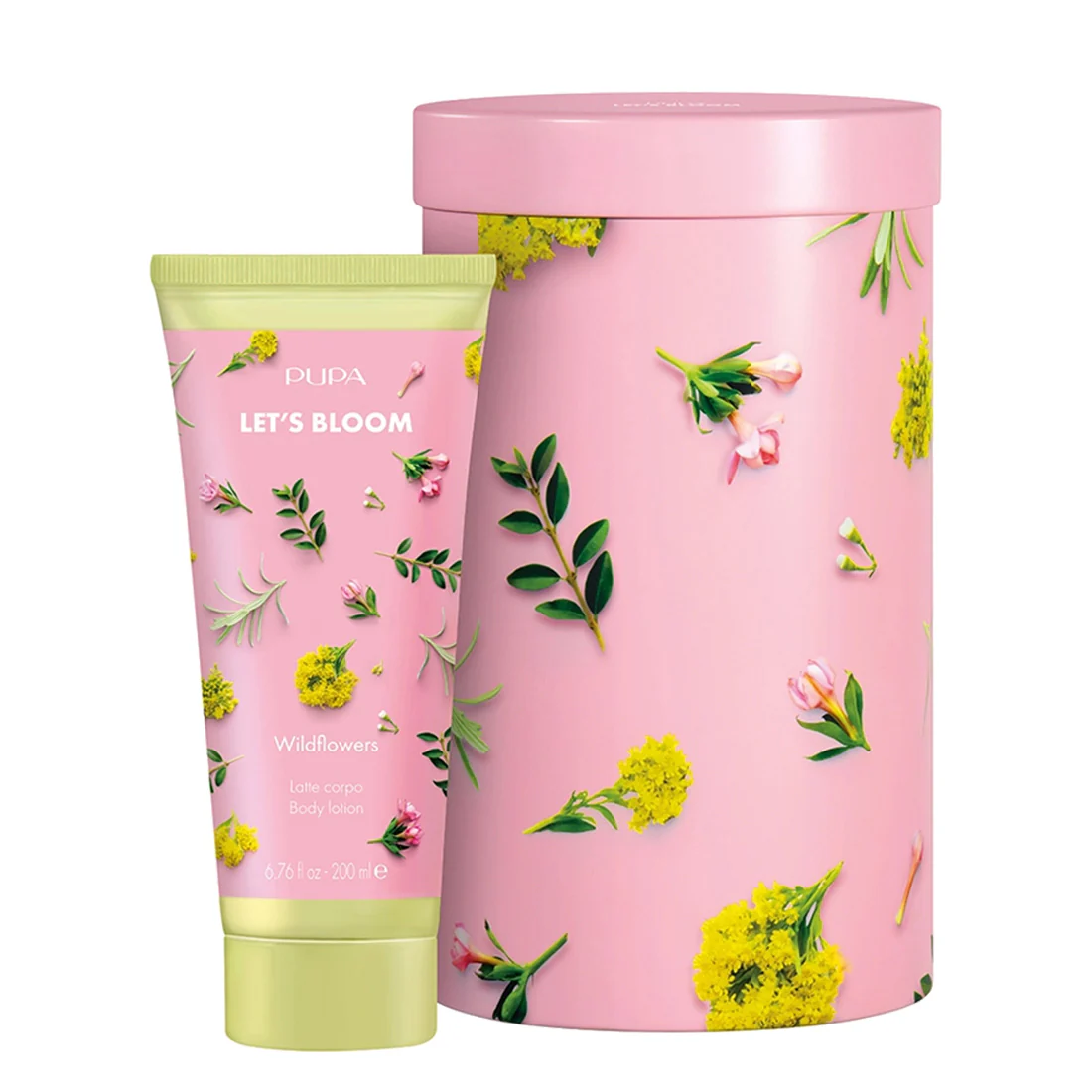 Pupa Let's Bloom Latte Corpo Wildflowers Set V1