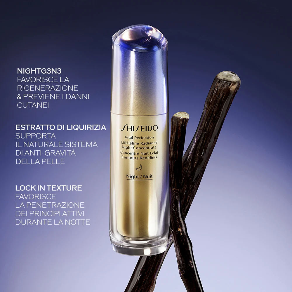 Shiseido LiftDefine Radiance Night Concentrate 80 ml - Image 3