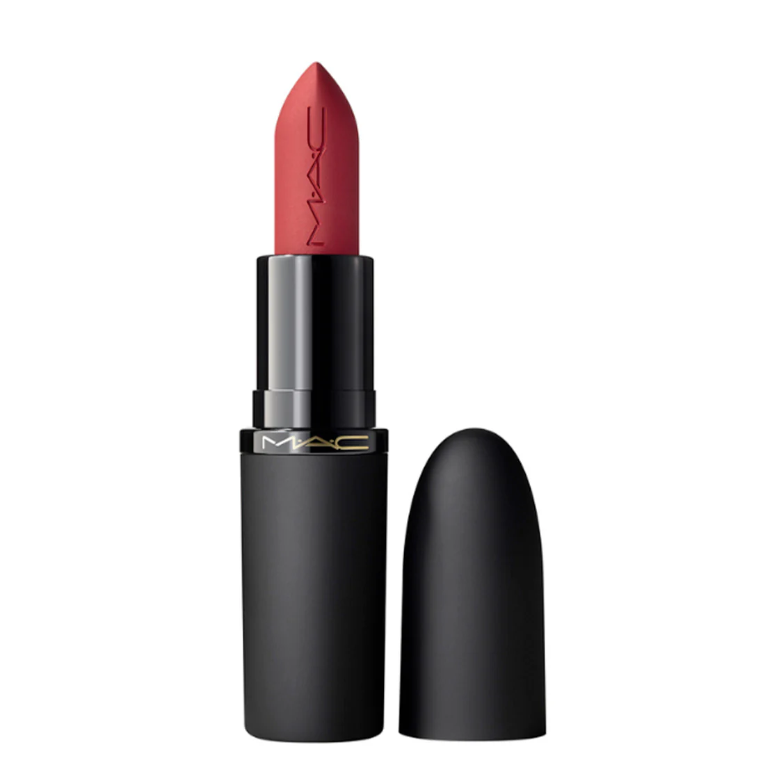 MAC Powder Kiss Hazy Matte Lipstick Dubonnet Buzz