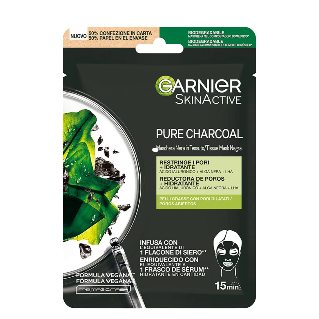 Garnier SkinActive Pure Charcoal 28 gr