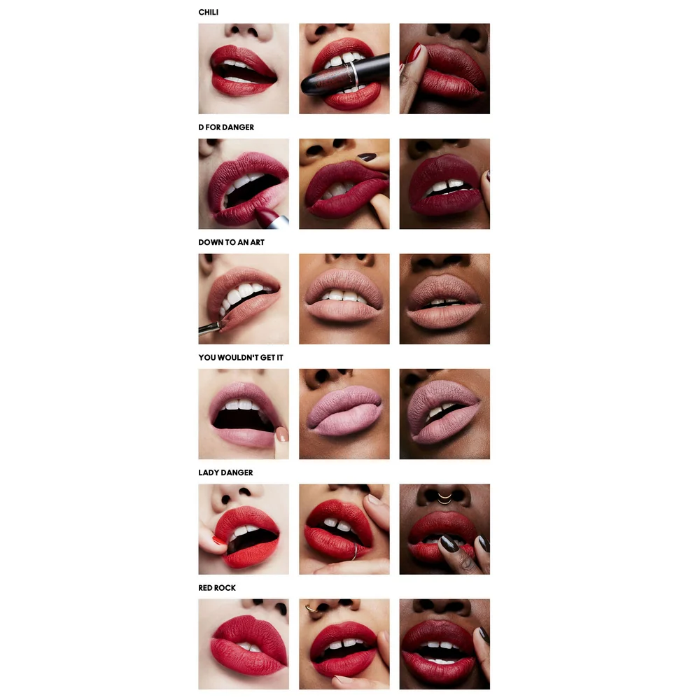 Mac Matte Lipstick 630 D for Danger - Image 4