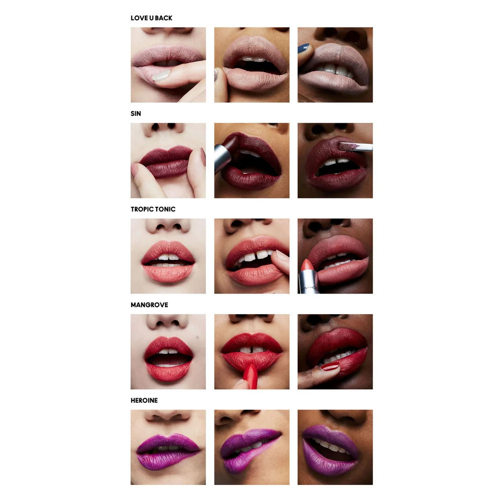Mac Matte Lipstick TropicTonic - Image 4