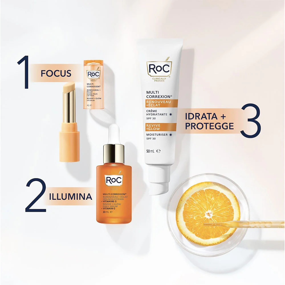 Roc Multi Correxion Renouveau + Éclat Crème Hydratante SPF30 50 ml - Image 7