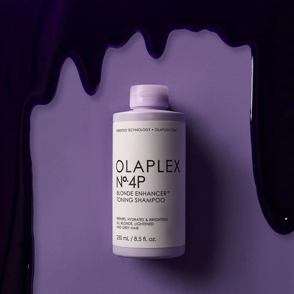 Olaplex N.4P Blonde Enhancer Toning Shampoo 250 ml - Image 3