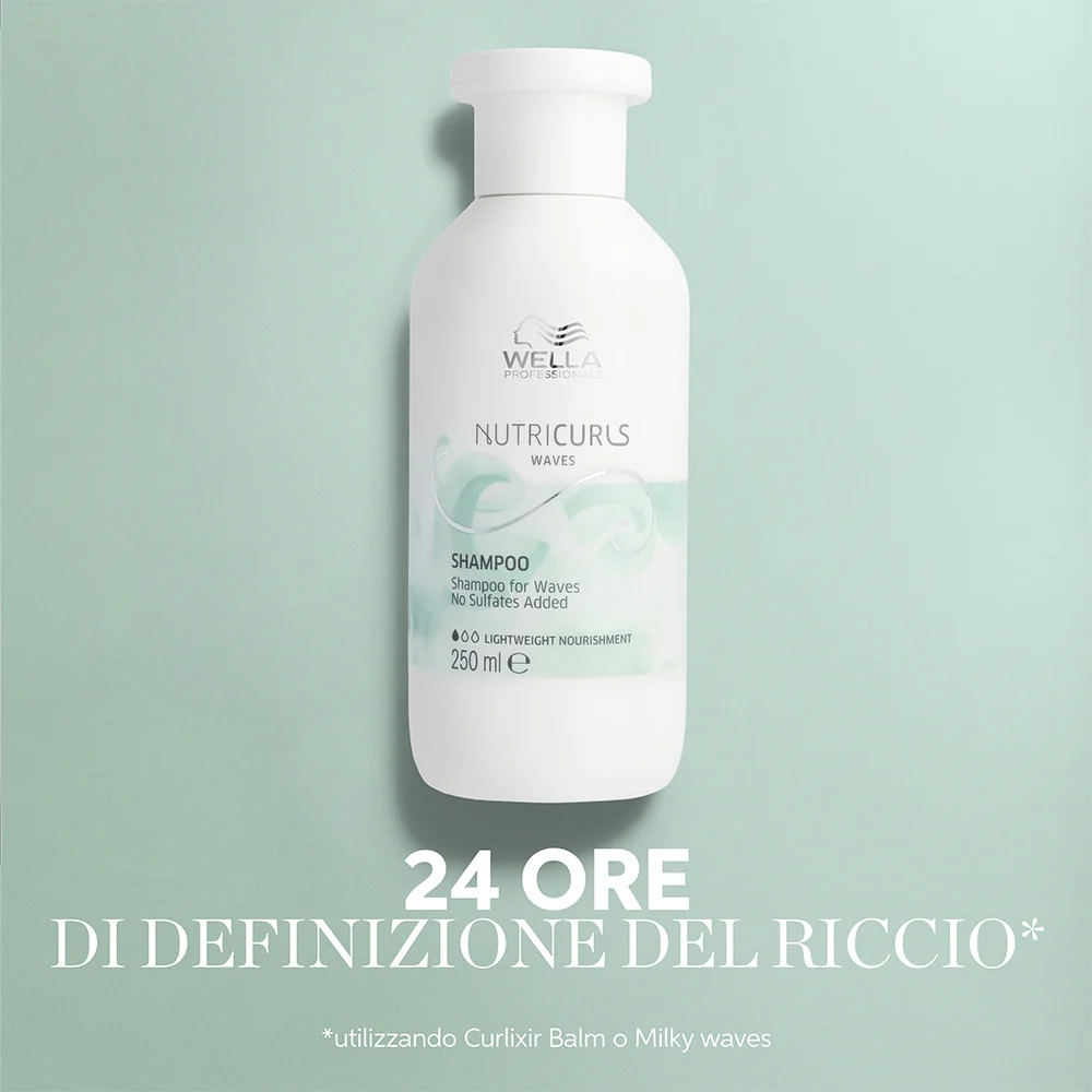 Wella Professionals Nutricurls Shampoo For Waves 250 ml - Image 15