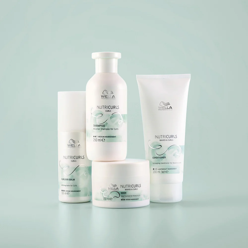 Wella Professionals Nutricurls Shampoo For Waves 250 ml - Image 4