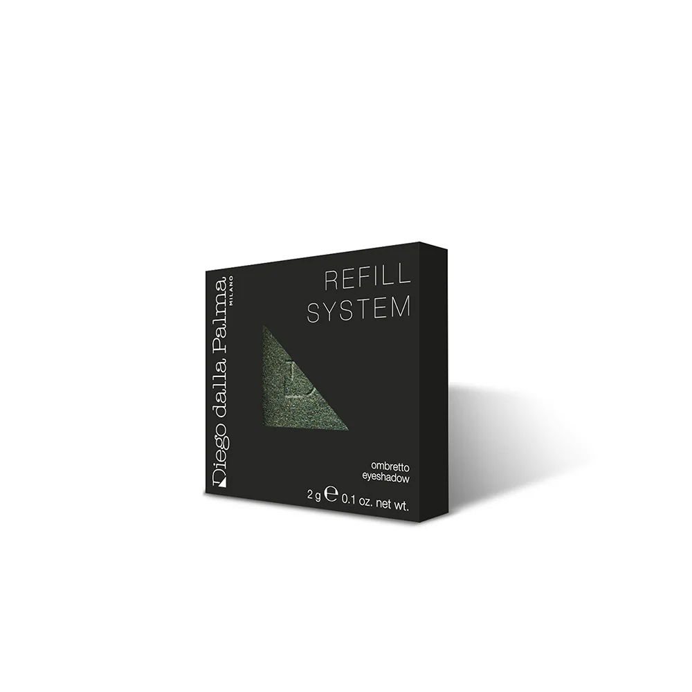 Diego Dalla Palma Milano Ombretto Perlato Refill 123 Iridescent Green - Image 3