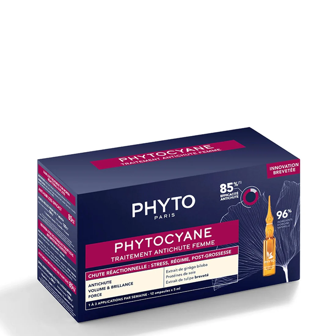 Phyto Phytocyane Trattamento Anti Caduta Donna Caduta Temporanea 12x5 ml