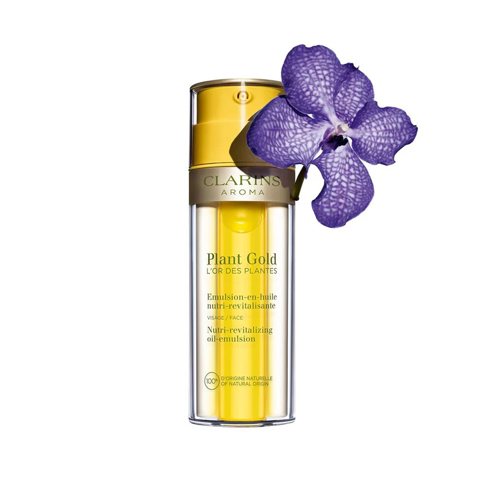Clarins Plant Gold L'Or des Plantes Émulsion-en-huile Nutri-revitalisante 35 ml - Image 2