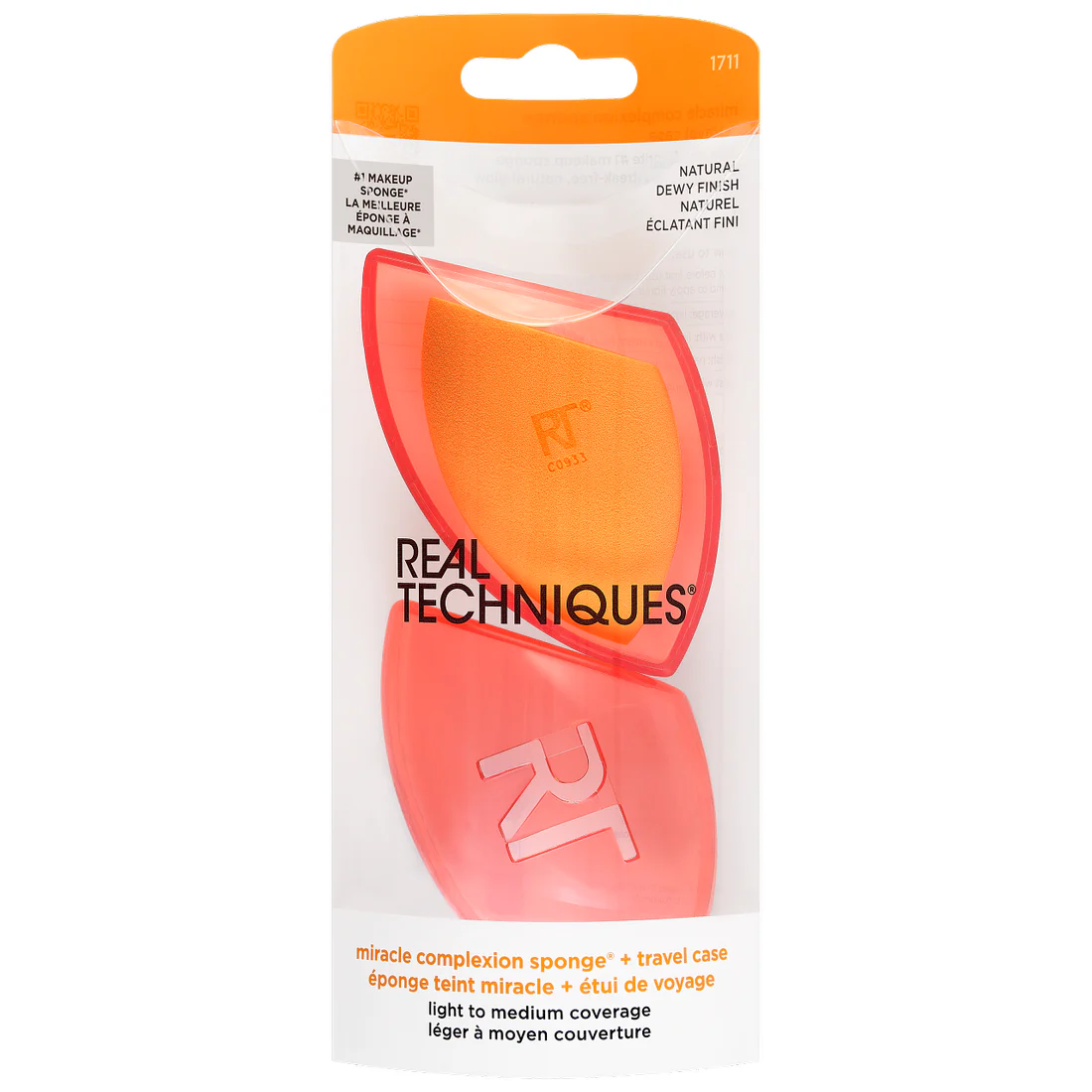 Real Techniques Miracle Complexion Sponge + Travel Case - Image 2