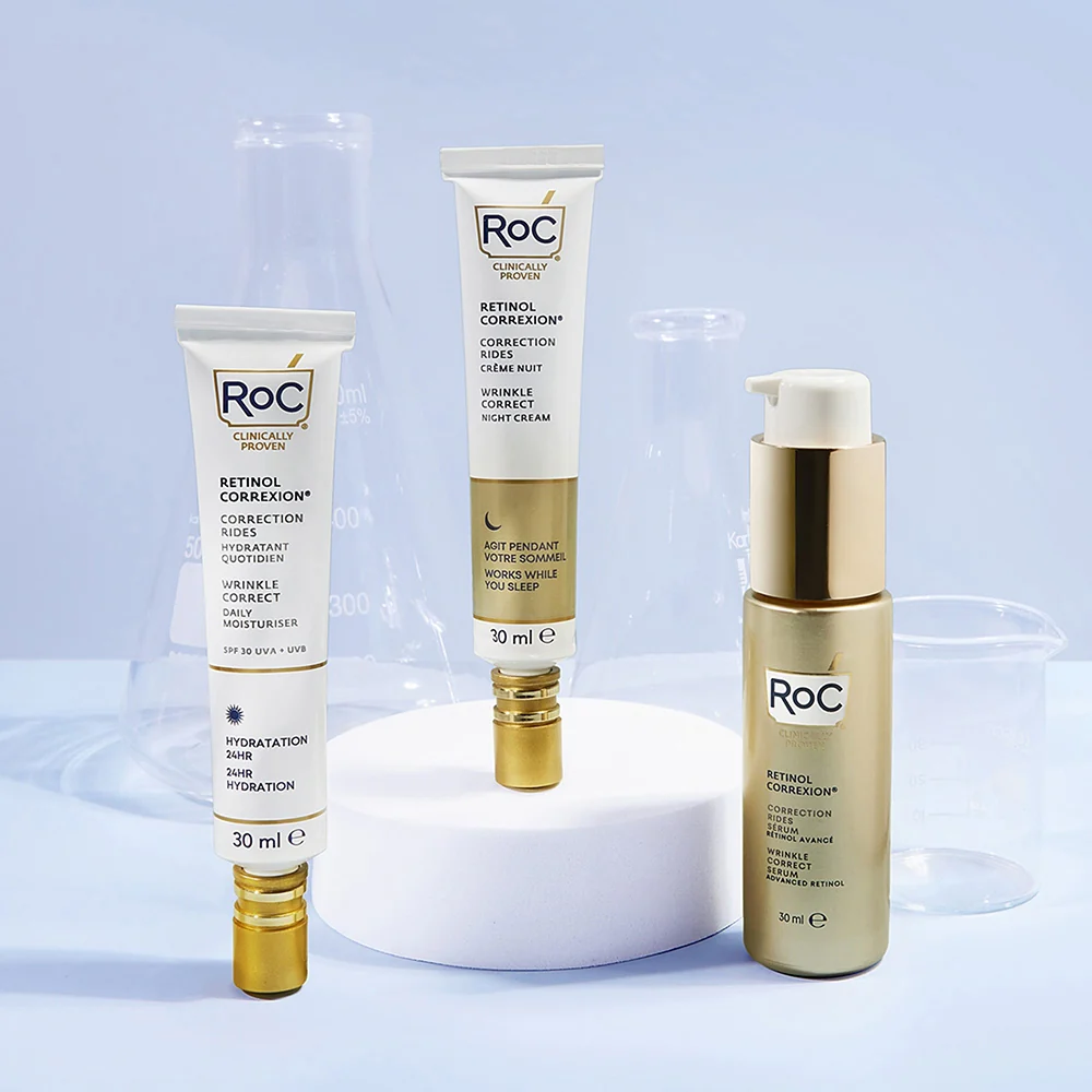 Roc Retinol Correxion Correction Rides Hydratant Quotidien SPF30 30 ml - Image 5