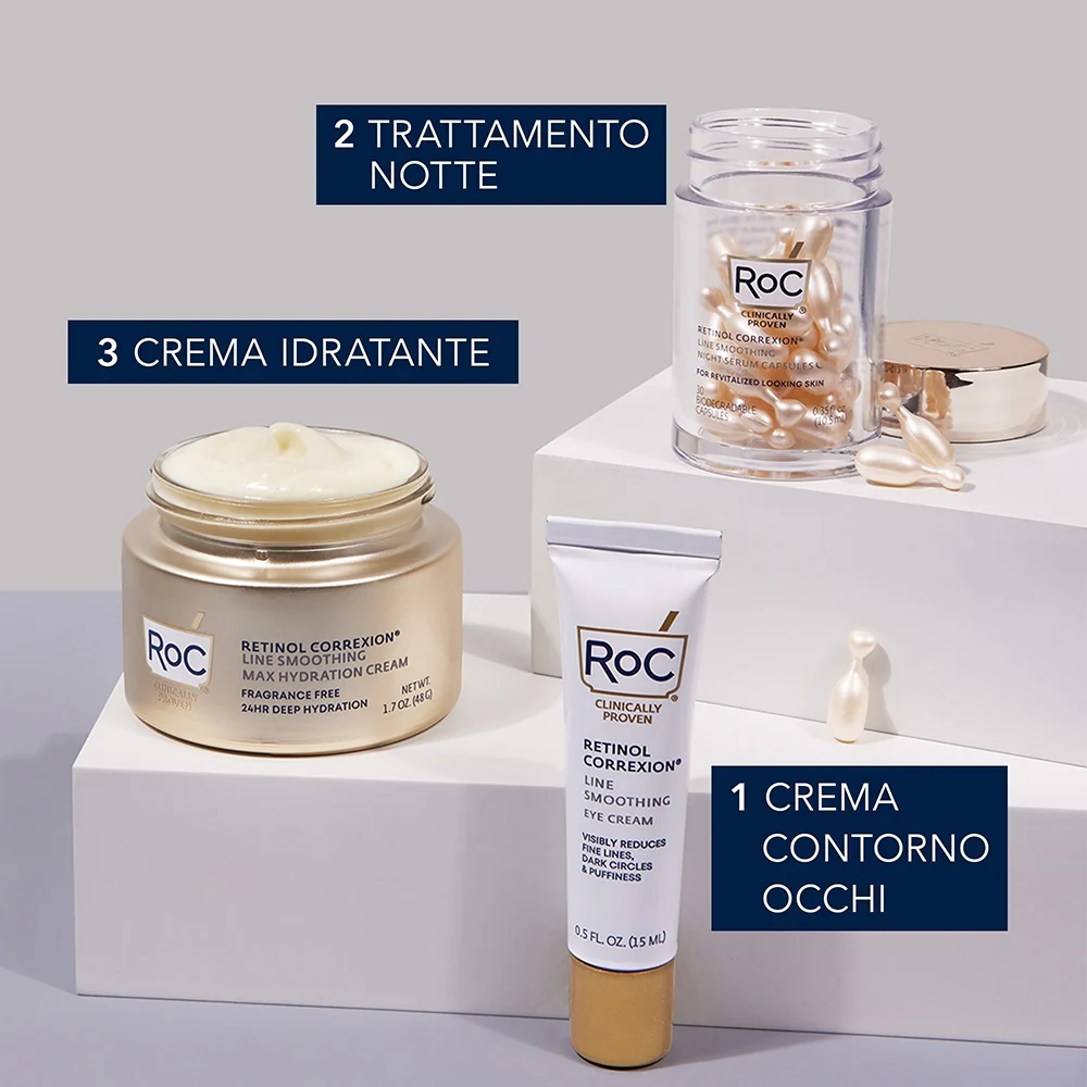 Roc Retinol Correxion Soin Lissant Crème Hydratation Maximale 50 ml - Image 6