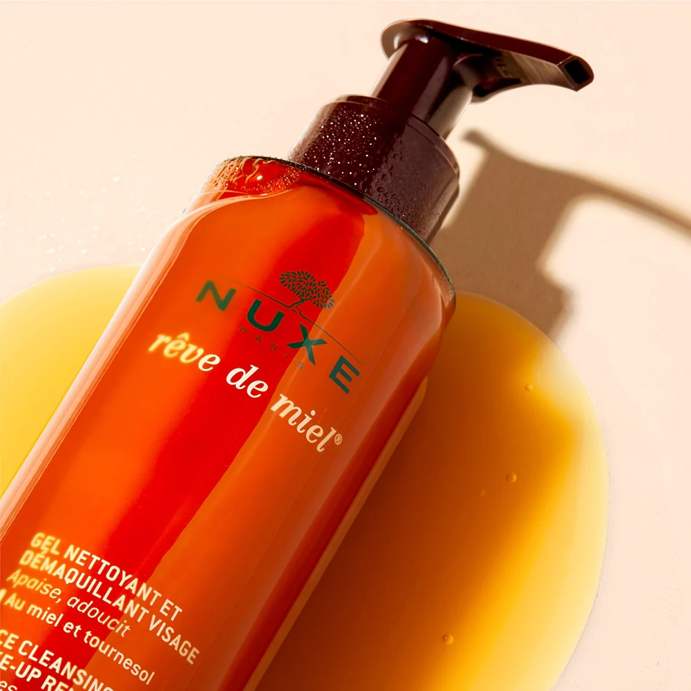 Nuxe Reve de Miel Gel Nettoyant et Démaquillant Visage 200 ml - Image 3