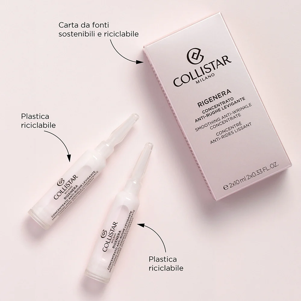 Collistar Rigenera Concentrato anti-rughe levigante 2x10 ml - Image 3