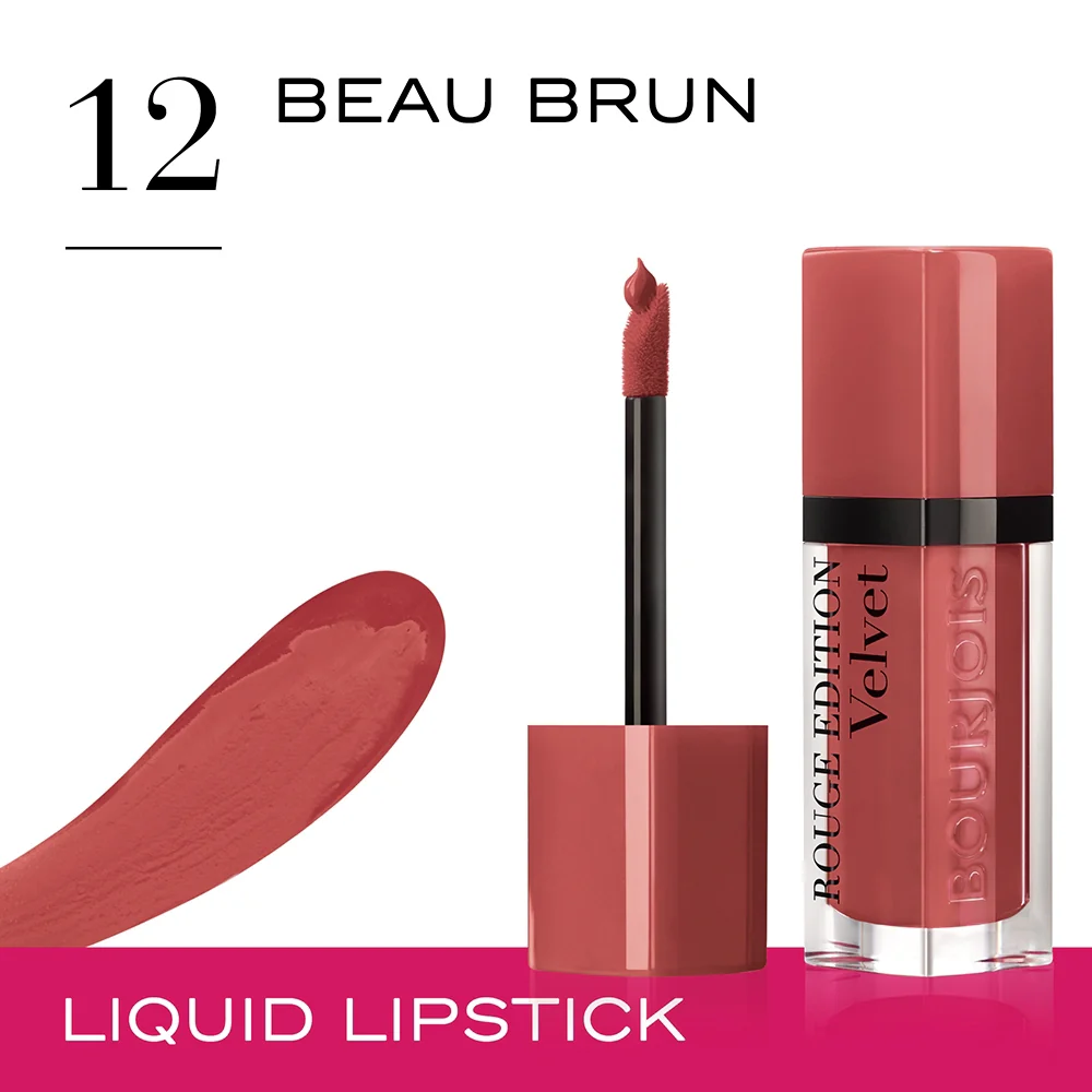 Bourjois Rouge Edition Velvet 012 Beau Brun - Image 4