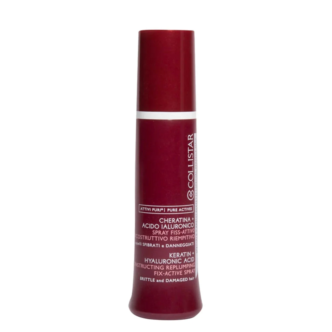 Collistar Spray Fiss-Attivo Ricostruttivo Riempitivo Cheratina + Acido Ialuronico 100 ml