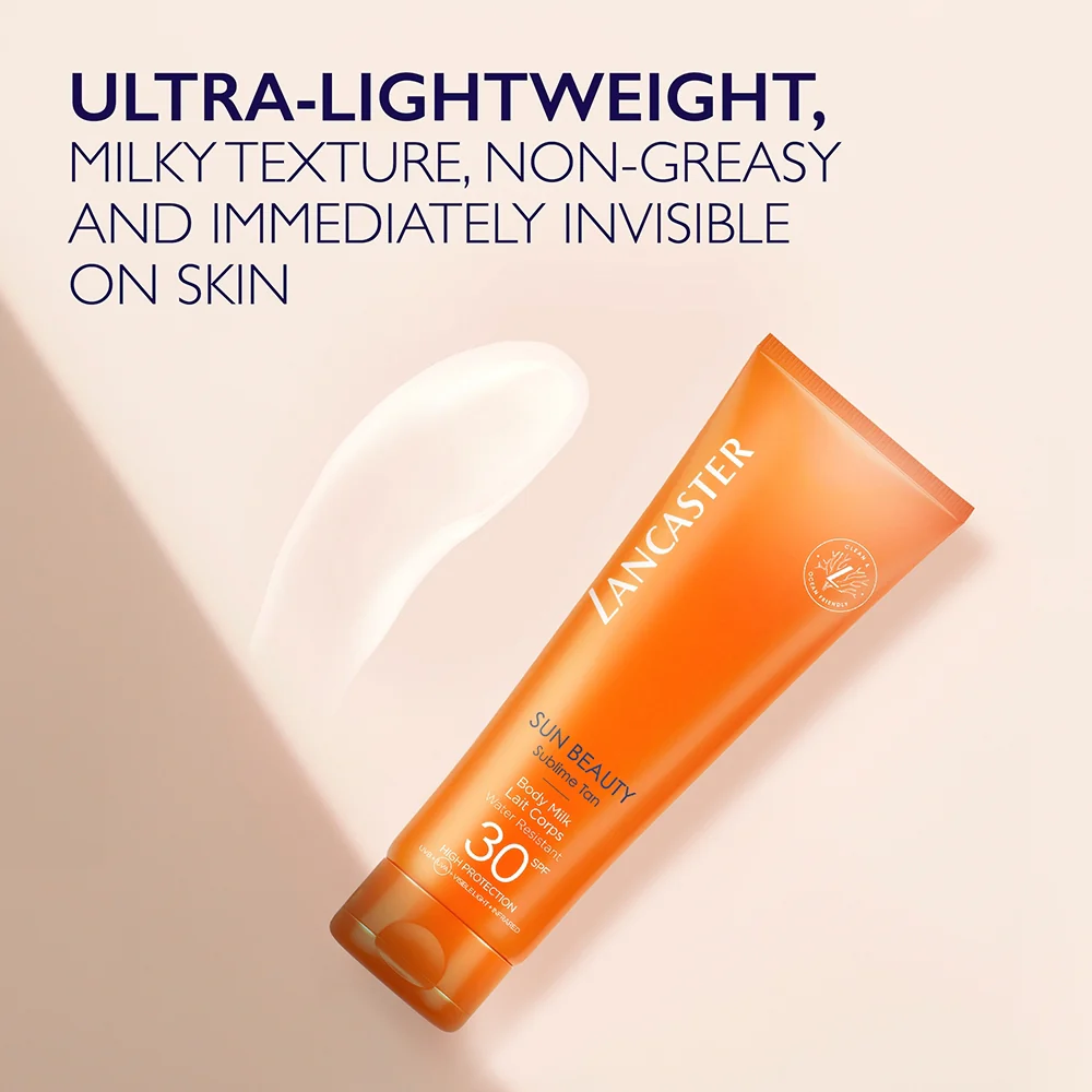 Lancaster Sun Beauty Sublime Tan Body Milk Spf15 - Image 4
