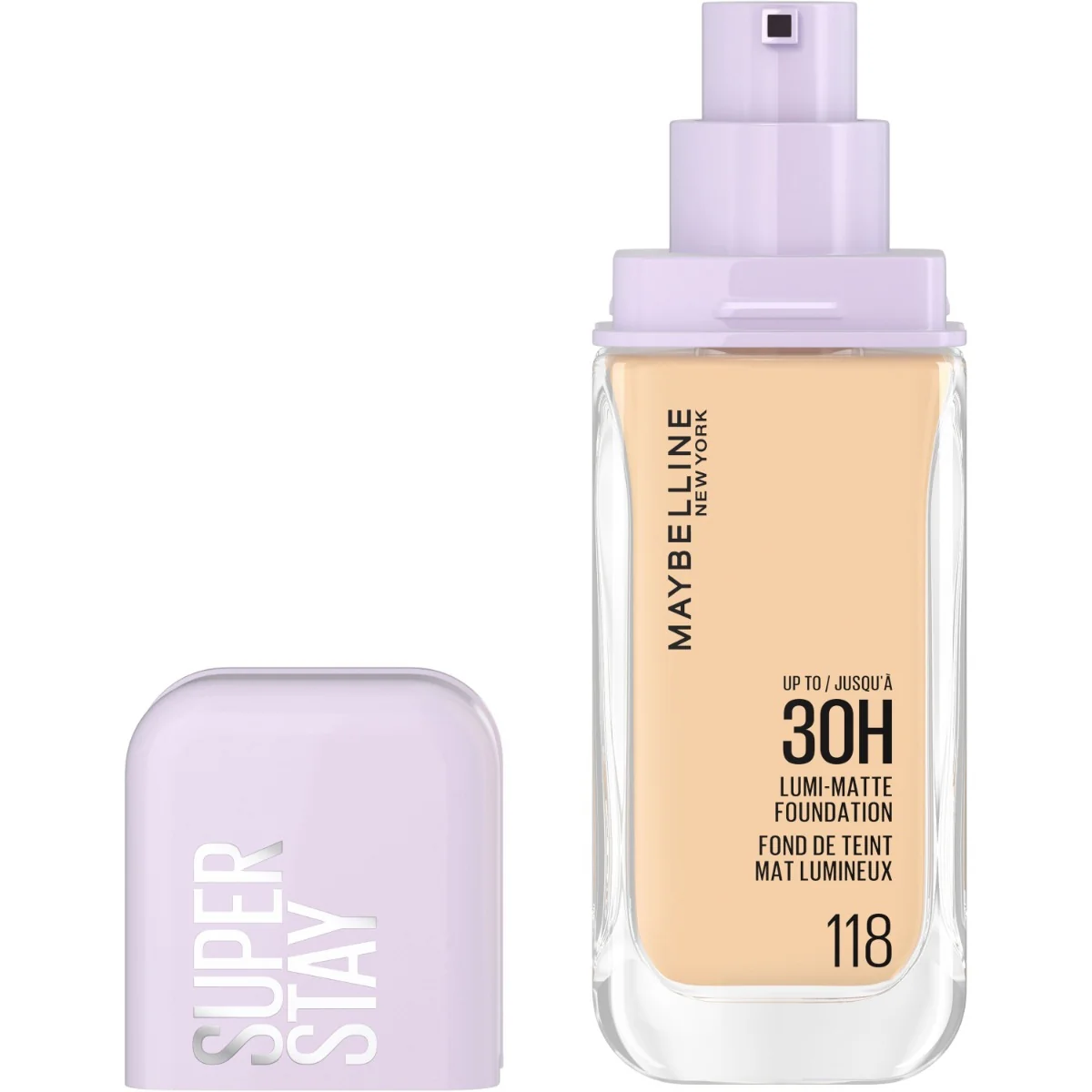 Maybelline New York Superstay Lumi Matte 30H Foundation 118 - Image 2