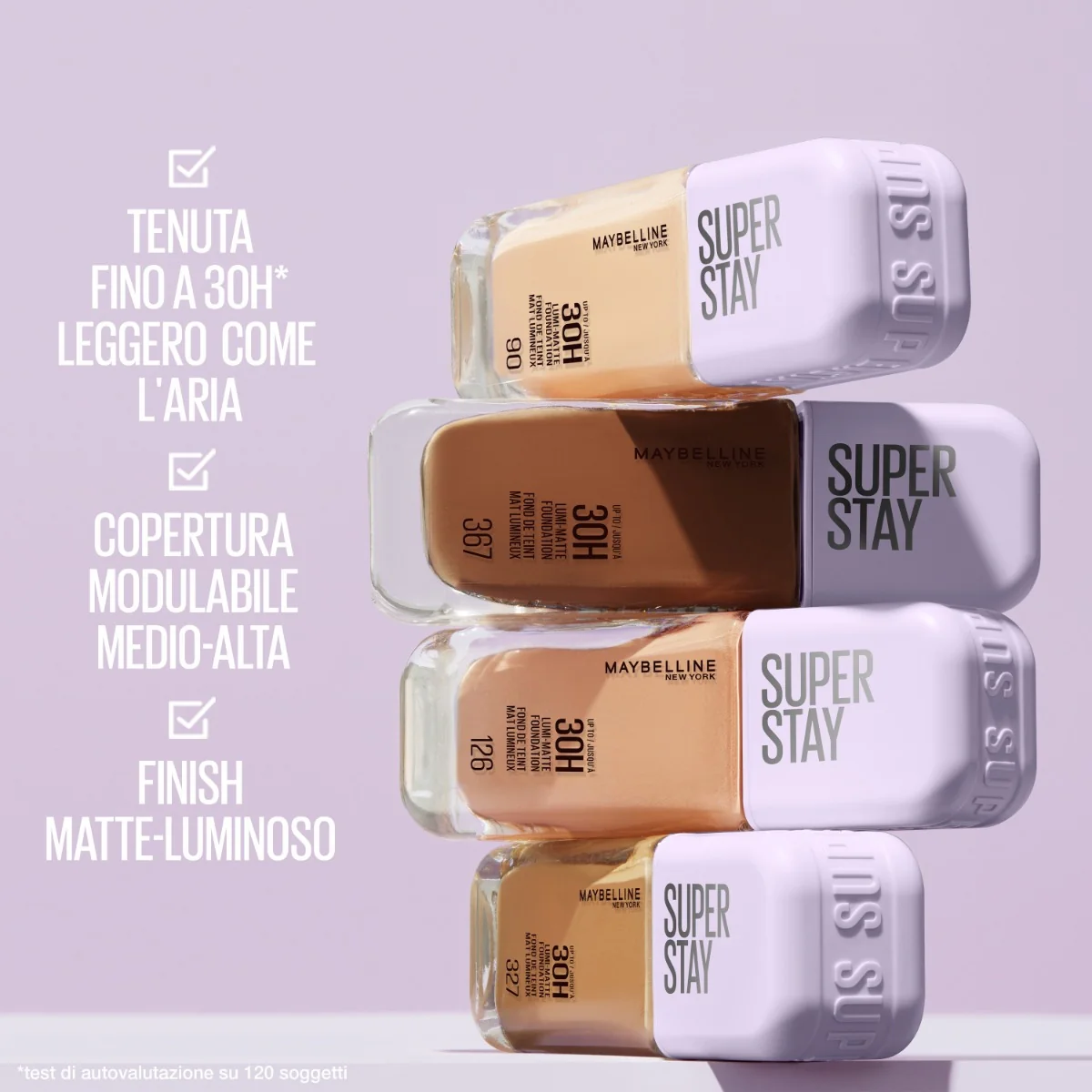 Maybelline New York Superstay Lumi Matte 30H Foundation 119 - Image 4