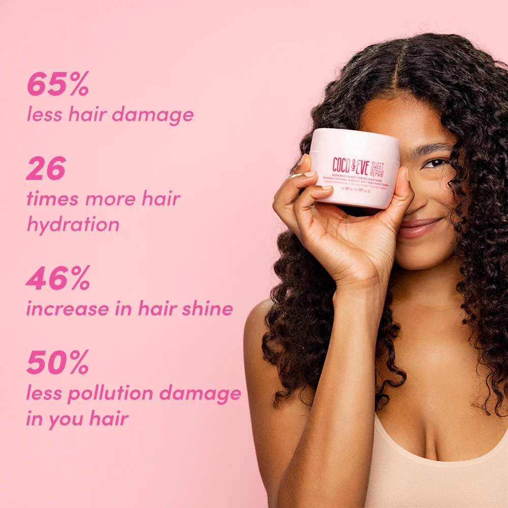 Coco&Eve Sweet Repair Repairing & Restoring Hair Mask 60 ml - Image 5