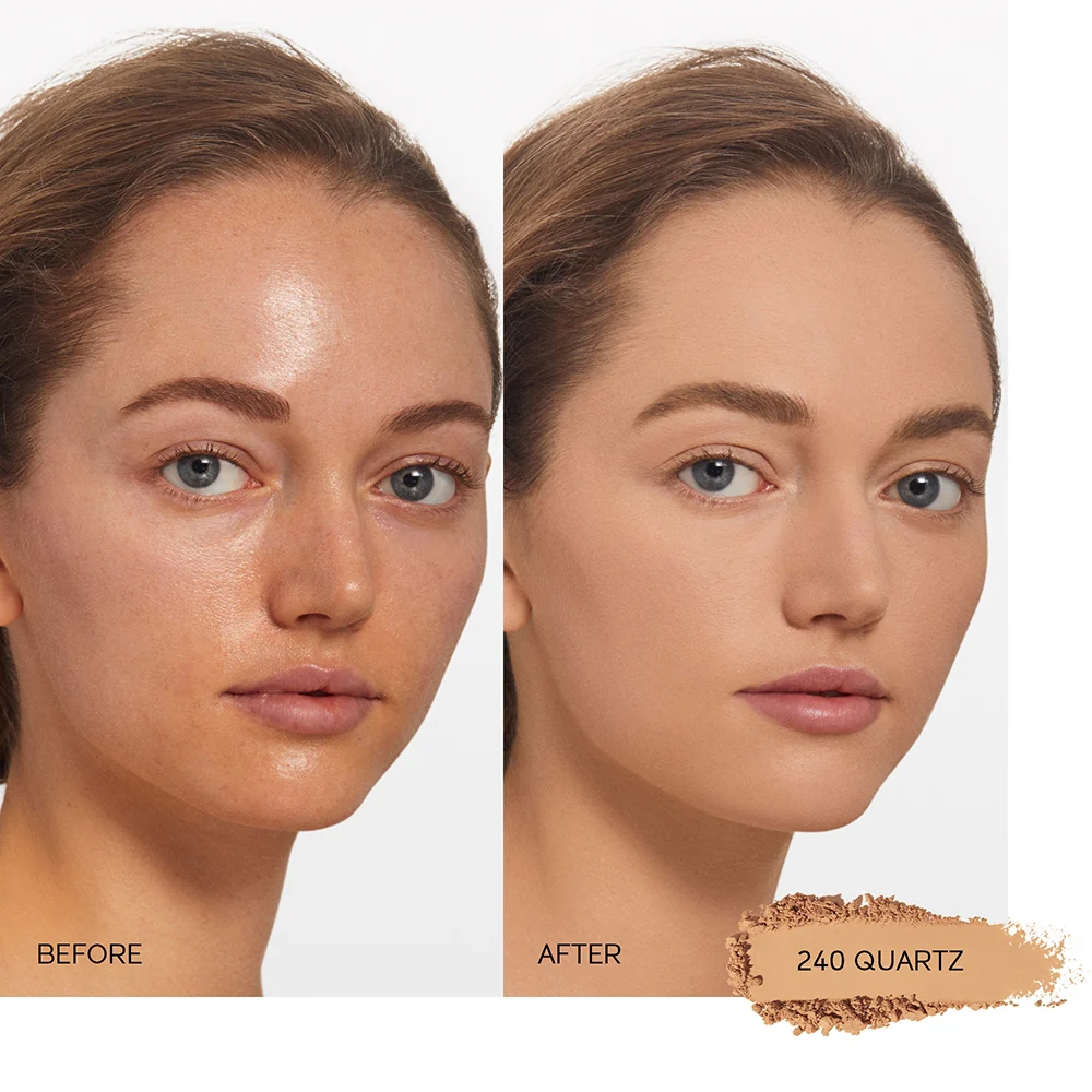 Shiseido SYNCHRO SKIN SELF-REFRESHING CUSTOM FINISH POWDER FOUNDATION 240 Quartz - Image 3